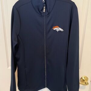 Denver Broncos Navy Full-Zip Jacket